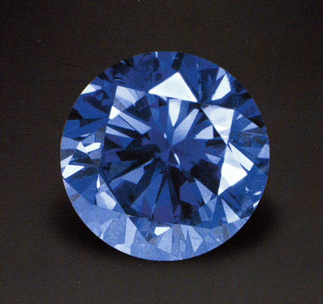 Natural blue color diamond