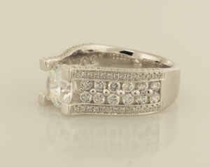 Diamond Intensive Engagement Ring